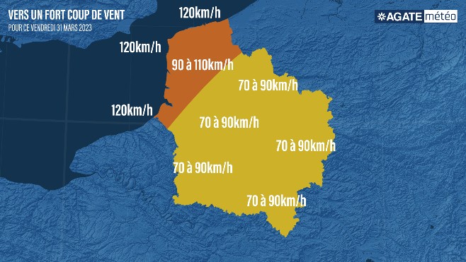 Des températures printanières avant le retour d’une tempête !