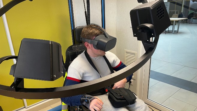 Chez Alpha Transports et Services à Berck, les bénéficiaires peuvent désormais tester une expérience immersive
