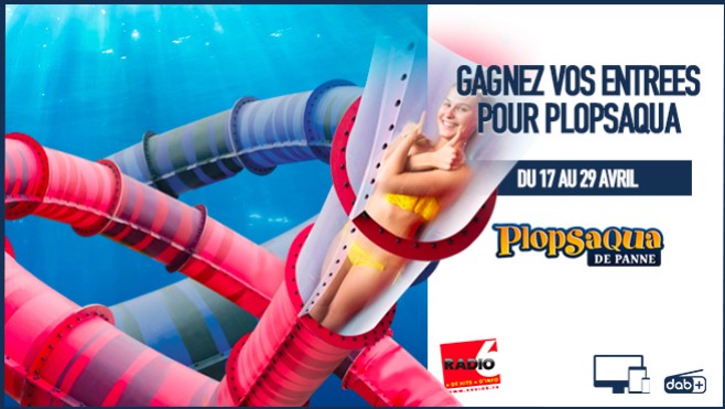 Gagnez vos entrée pour Plopsaqua