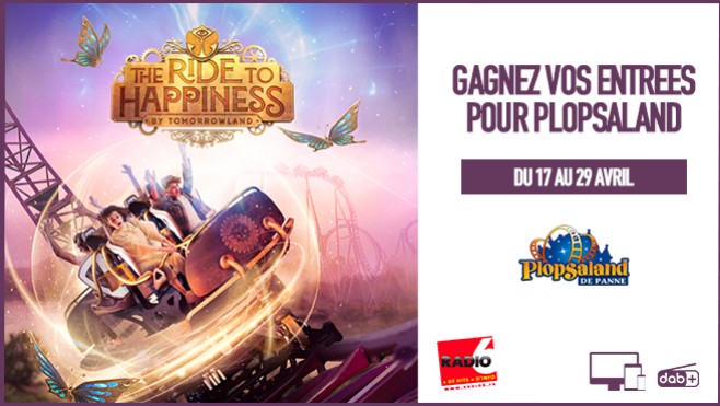 Radio 6 vous offre vos places pour Plopsaland