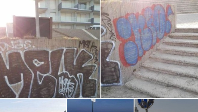 A Merlimont, des tags et graffitis mettent en colère la municipalité.