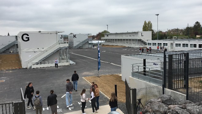 A Marquise, le collège provisoire Jean Rostand est opérationnel pour 4 ans.