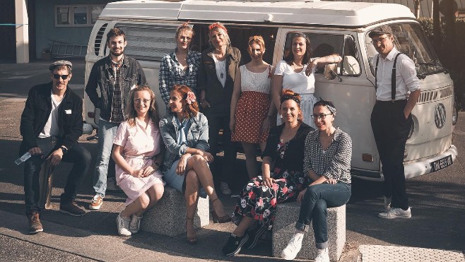 Ambiance fifties ce week-end à Fort-Mahon pour les Vintage Days