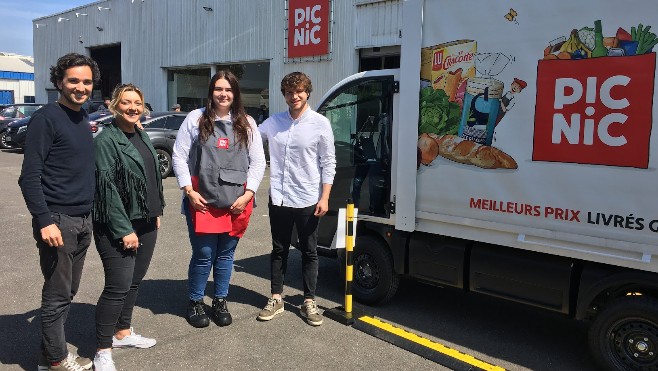 Un supermarché mobile PICNIC vient d'ouvrir à Dunkerque.