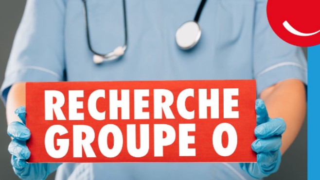  L’EFS appelle à la mobilisation des donneurs de groupe sanguin O négatif