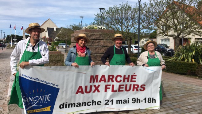 20ème marché aux fleurs dimanche à Sangatte