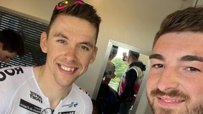 4 jours de Dunkerque : Samuel Leroux prend le maillot rose de leader dans la 2ième étape !