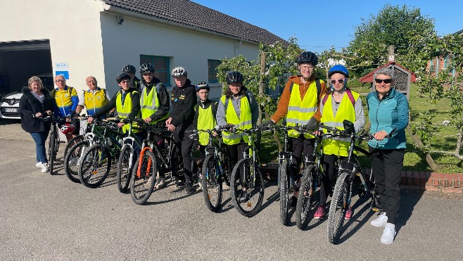 9 jeunes de l'IME de Rang-du-Fliers vont relier Londres à Paris en vélo 
