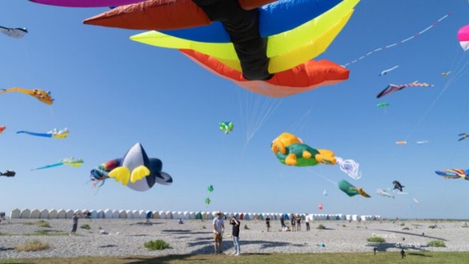 A Cayeux, c'est la fête des Cerfs-volants ce week-end