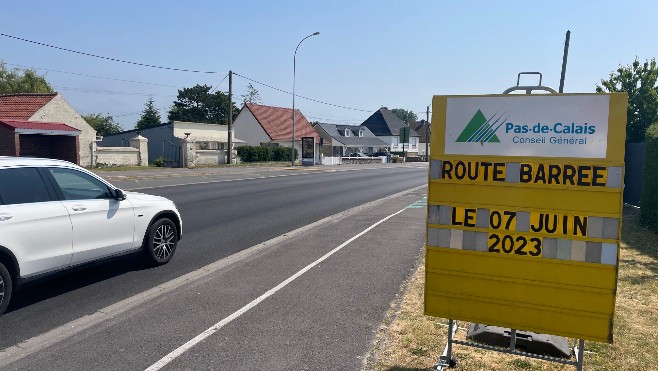 Rang-du-Fliers: la D317 reliant Berck au CHAM, fermée ce mercredi 