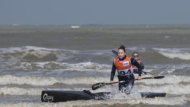 Saint-Valery-Sur-Somme : la kayakiste Claire Dewaste dans l'équipe de France d'Ocean Racing.