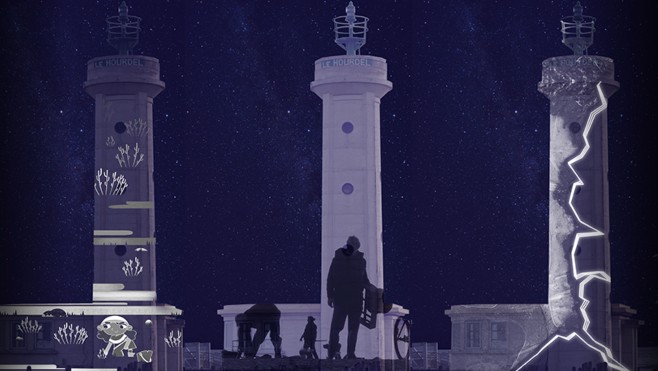 Première à Cayeux: un mapping vidéo sur le phare du Hourdel cet été