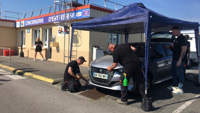 La conciergerie de la centrale de Gravelines tourne à plein régime