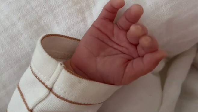 Camille Cerf est devenue maman !