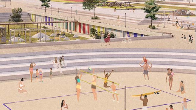 Au Touquet, les premières idées du futur front de mer ont été lancées...