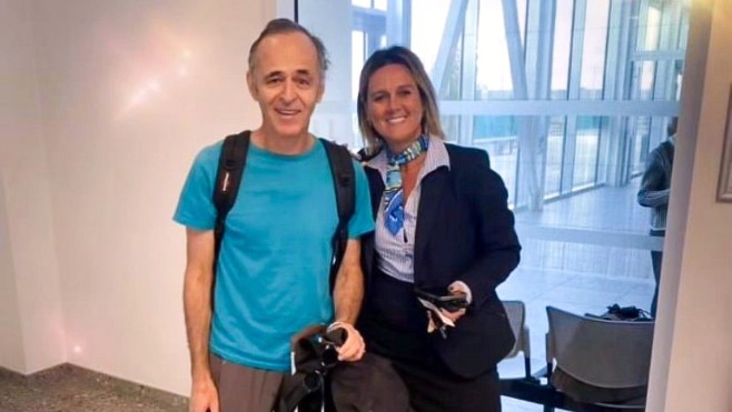 Jean-Jacques Goldman au port de Calais