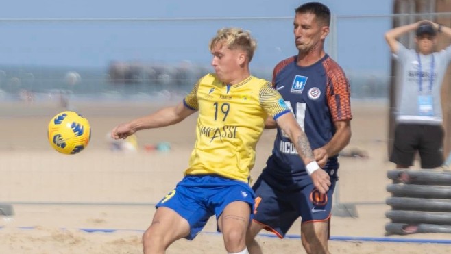 Le calaisien Hugo Lefebvre sélectionné en équipe de France de Beach Soccer
