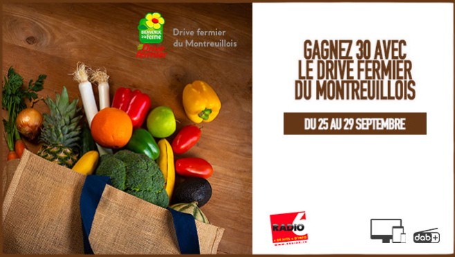 Gagnez 30€ avec Le Drive Fermier du Montreuillois