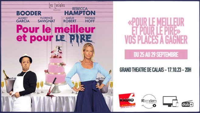 Booder et Rebecca Hampton au Grand Théâtre de Calais