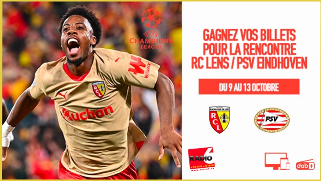 JEU SMS - Gagnez vos entrées pour RC LENS / PSV Eindhoven