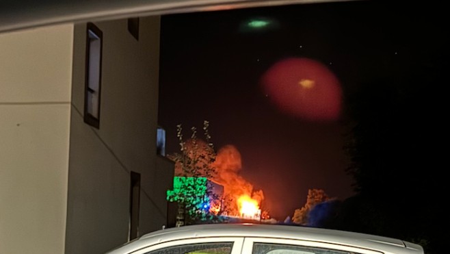 Incendie hier soir à Rang-du-Fliers