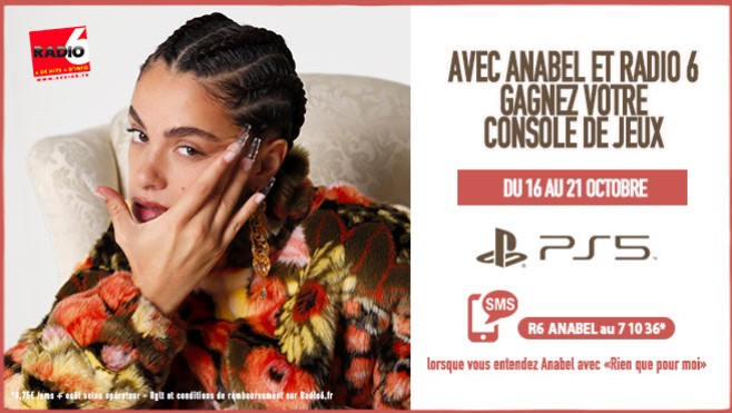 JEU SMS - Anabel vous offre une PS5