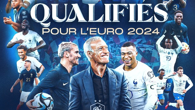 Football: les Bleus qualifiés pour l'Euro 2024