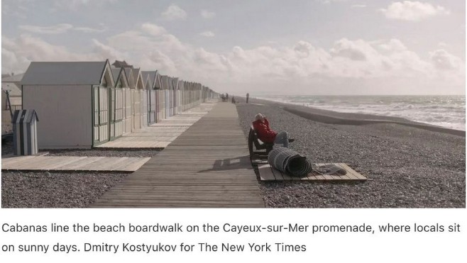 Cayeux et ses cabines dans le