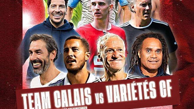 Calais: le stade l'épopée accueille un match de solidarité avec Didier Deschamps !