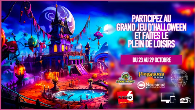 Avec le jeu d'Halloween, faites le plein de loisirs en écoutant Radio 6