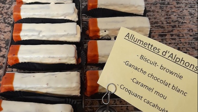 A Guines, un pâtissier lance un nouveau dessert : « les Allumettes d'Alphonsine » !