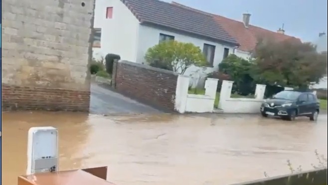 Des inondations ont touché le calaisis et le boulonnais samedi matin.