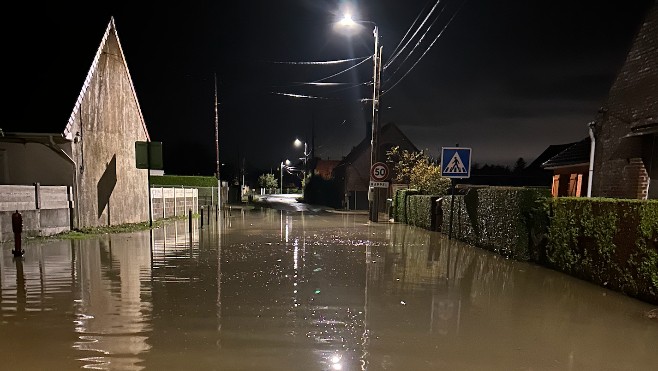 Une soixantaine de communes inondées dans le Pas-de-Calais, la Liane passe en vigilance rouge