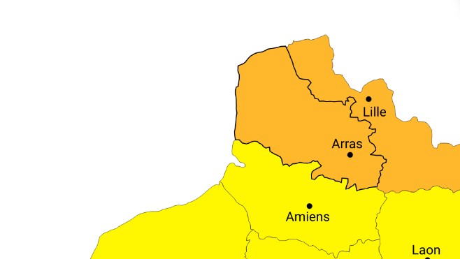 Le Pas-de-Calais et le Nord maintenus en alerte orange pour crues