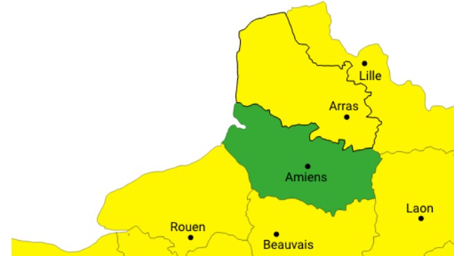 Le Pas-de-Calais et le Nord toujours en vigilance jaune pour crues