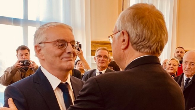 Calais : Dominique Darré fait chevalier de l’Ordre du Mérite