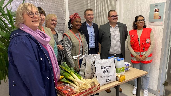La Croix Rouge fait face à une hausse de 22% des demandes d'aide alimentaire dans le Nord !