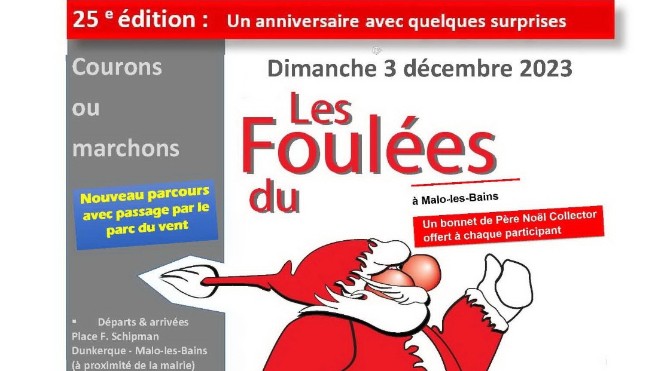 Plus de 1500 Pères Noël attendus dimanche à Malo !