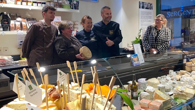 Un prix de l'innovation pour la fromagerie Philippe Olivier à Boulogne sur mer !