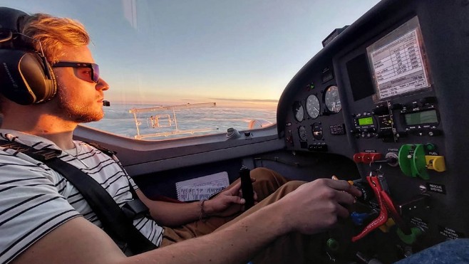 Médaillé de bronze aux championnats d'Europe de vol en planeur, un Abbevillois récompensé ce samedi