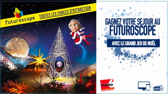 Grand jeu de noël - Gagnez votre séjour au Futuroscope