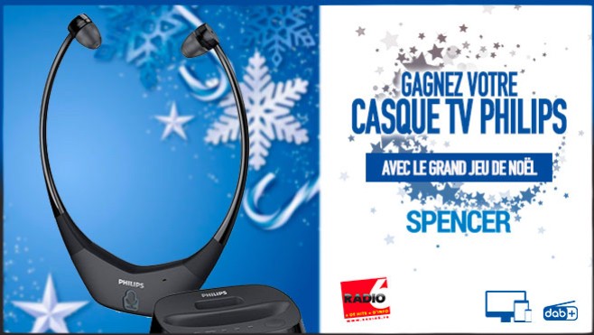 Grand jeu de noël - Spencer vous offre votre casque TV Philips