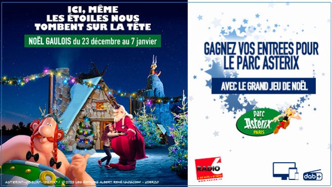 JEU SMS DE NOËL - Gagnez vos entrées pour le Parc Astérix