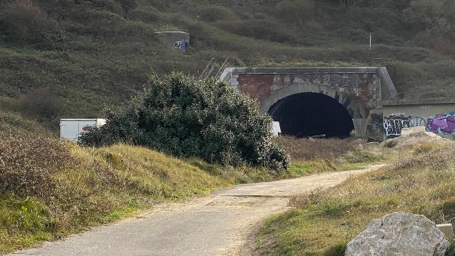 Le Portel : le tunnel de l'Avé Maria, décor du tournage du spin-off de The Walking Dead !