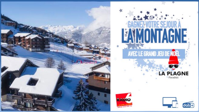 Grand jeu de noël - Gagnez 1 semaine à la montage avec l'office immobilier de La Plagne
