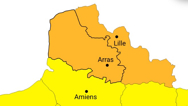 Nord/Pas-de-Calais/Somme: vigilance jaune pour Neige-verglas et Grand Froid.