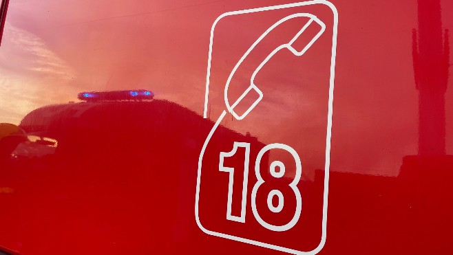 Une maison totalement embrasée à Brimeux