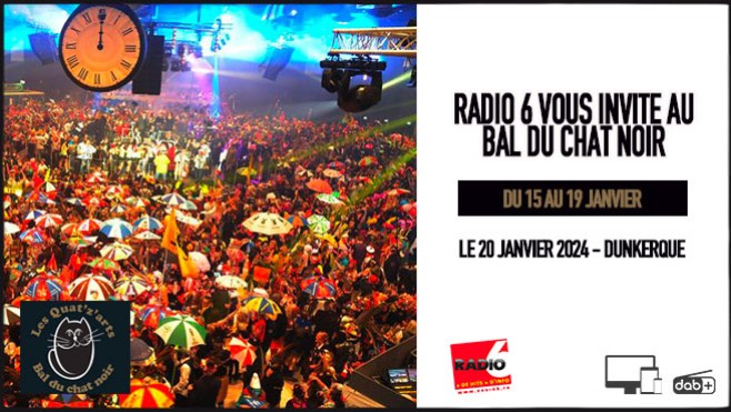 Gagnez vos places pour le BAL DU CHAT NOIR à Dunkerque
