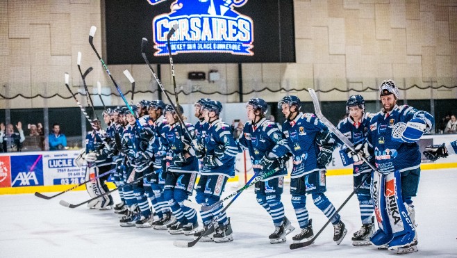 Hockey sur glace : 2000 supporters iront soutenir les Corsaires dunkerquois à Paris pour la finale de la Coupe de France !