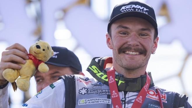 Le pilote de moto samarien, Jean-Loup Lepan revient de son « meilleur » Dakar